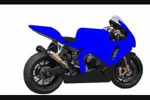 Painted Race Fairings Suzuki Gsxr 1000 2009 - 2016 in 2 Colours like the picture + stickers for free - MXPCRV5705