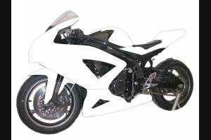 Carenado Racing Pintado Suzuki Gsxr 600/750 2008 -2010 + pegatinas gratuito - MXPCRV5715