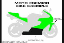 Lackierte Rennverkleidung Kawasaki Zx10R 2008 - 2010 mit 2 Farben - MXPCRV5723