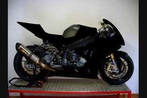 Painted Race Fairings Bmw S1000 RR 2009 - 2014 in 2 Colours like the picture + stickers for free Black - MXPCRV5743