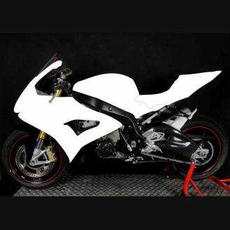 Carenado Racing Pintado Bmw S1000 RR 2015 - 2018 + peganitas gratuito Nero White - MXPCRV5750