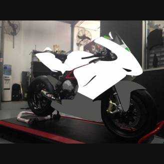 Lackierte Rennverkleidung Mv Agusta F3 675 800 mit 2 Farben - MXPCRV5817