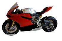 Carenage Racing Peint Ducati 1299 959 Panigale + autocollants gratuitemente Rossa black - MXPCRV5851