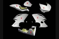 Front fairings and back seat for Racing - MXPCRD5885