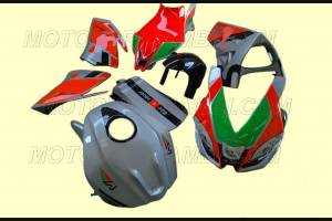 Carene Racing Verniciate Aprilia RSV4 2009 - 2014 fluo - MXPCRV5924