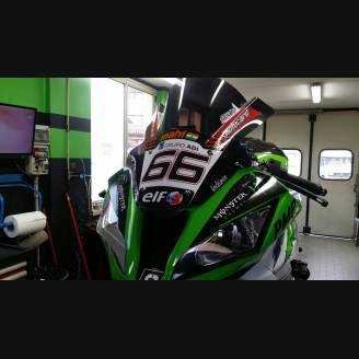 Lackierte Straße Verkleidung auf ABS kompatibel mit Kawasaki ZX10R 2011 - 2015 - MXPCAV5925