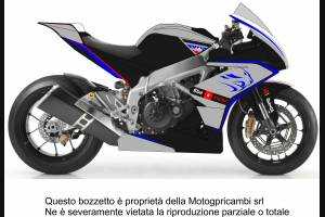 Lackierte Rennverkleidung Aprilia RSV4 2015 - 2020 - MXPCRV5945