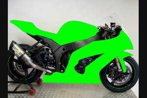 Painted Race Fairings Kawasaki Zx10R 2016 - 2020 in 2 Colours like the picture - MXPCRV5992