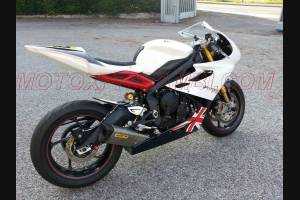 Painted Race Fairings Triumph 675 2013 - 2018 - MXPCRV6024
