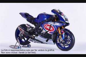 Carenage en abs pour la roue avec peinture compatible avec Yamaha R1 2015 - 2019 - MXPCAV6090