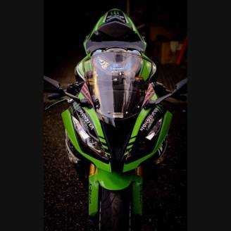 Lackierte Straße Verkleidung auf ABS kompatibel mit Kawasaki ZX6R 636 2013 - 2018 - MXPCAV6096