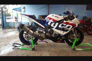 Lackierte Rennverkleidung Bmw S1000 RR 2009 - 2014+Tankabdeckung MXPCRV6098