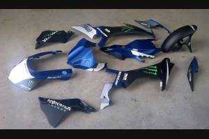 Painted street fairings in abs compatible with Yamaha R1 2015 - 2019 - MXPCAV6102