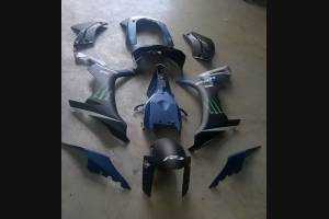 Painted street fairings in abs compatible with Yamaha R1 2015 - 2019 - MXPCAV6102