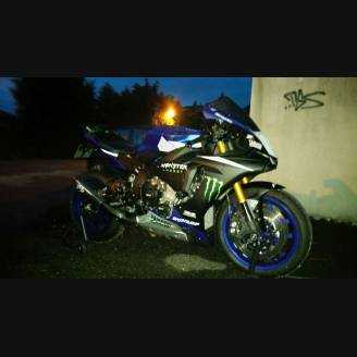 Carene stradali in abs verniciate compatibili con Yamaha R1 2015 - 2019 - MXPCAV6102