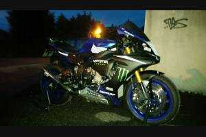 Painted street fairings in abs compatible with Yamaha R1 2015 - 2019 - MXPCAV6102