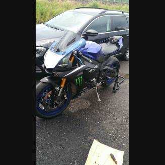 Painted street fairings in abs compatible with Yamaha R1 2015 - 2019 - MXPCAV6102