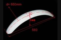 Front mudguard MXPVCR6322
