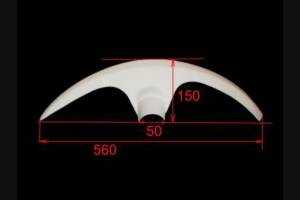 Front mudguard version 2 - MXPVCR6381