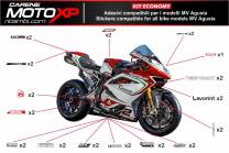 Aufkleber Satz kompatibel mit MV Agusta F3 675 800 - MXPKAD6417