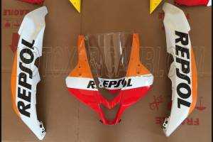 Painted street fairings in abs compatible with Honda CBR 600 RR 2007 - 2008 - MXPCAV6488