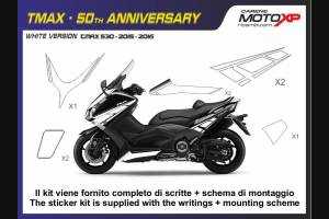 Kit de pegatinas compatible con Yamaha T Max 530 2015 - 2016 - MXPKAY6495