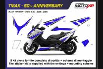Aufkleber Satz kompatibel mit Yamaha T Max 530 2015 - 2016 - MXPKAY6496