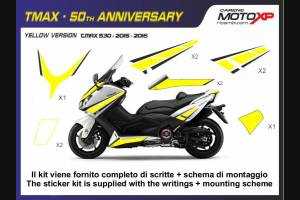 Sticker set compatible with Yamaha T Max 530 2015 - 2016 - MXPKAY6498