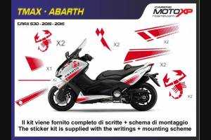 Kit de pegatinas compatible con Yamaha T Max 530 2015 - 2016 - MXPKAY6499