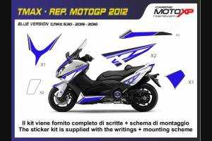 Kit de pegatinas compatible con Yamaha T Max 530 2015 - 2016 - MXPKAY6501
