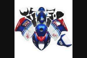 Lackierte Straße Verkleidung auf ABS kompatibel mit Suzuki Gsxr 1300 Hayabusa 1997 2007 - MXPCAV6743