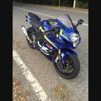Carene stradali in abs verniciate compatibili con Suzuki Gsxr 600/750 2006 - 2007 - MXPCAV6779