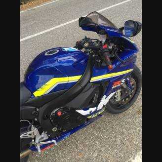 Carenage en abs pour la roue avec peinture compatible avec Suzuki Gsxr 600/750 2006 - 2007 - MXPCAV6779