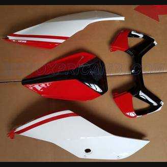Lackierte Straße Verkleidung auf ABS kompatibel mit Ducati 899 1199 Panigale - MXPCAV6816