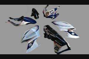 Carenage Racing Peint Mv Agusta F4 1000 2011 - 2020 - MXPCRV6823