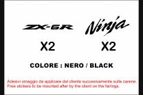 Painted street fairings in abs compatible with Kawasaki ZX6R 636 2005 - 2006 - MXPCAV6849 2