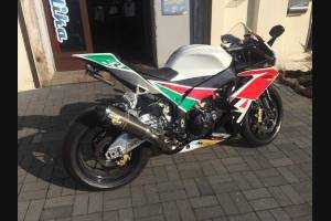 Painted street fairings in abs compatible with Aprilia RSV4 2009 - 2014 - MXPCAV6872