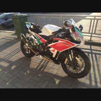 Painted street fairings in abs compatible with Aprilia RSV4 2009 - 2014 - MXPCAV6872