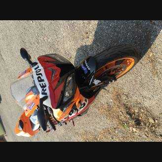 Lackierte Straße Verkleidung auf ABS kompatibel mit Honda CBR 600 RR 2009 - 2012 - MXPCAV6877