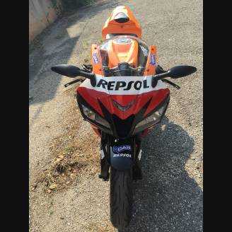 Lackierte Straße Verkleidung auf ABS kompatibel mit Honda CBR 600 RR 2009 - 2012 - MXPCAV6877