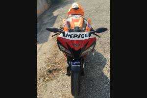 Lackierte Straße Verkleidung auf ABS kompatibel mit Honda CBR 600 RR 2009 - 2012 - MXPCAV6877