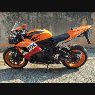 Lackierte Straße Verkleidung auf ABS kompatibel mit Honda CBR 600 RR 2009 - 2012 - MXPCAV6877
