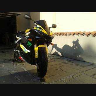 Carene stradali in abs verniciate compatibili con Yamaha R6 2003 - 2004 - MXPCAV6882