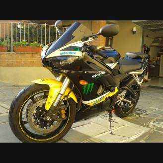 Carene stradali in abs verniciate compatibili con Yamaha R6 2005 - MXPCAV6883