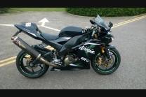 Carene stradali in abs verniciate compatibili con Kawasaki ZX6R 2007 - 2008 - MXPCAV6885 2
