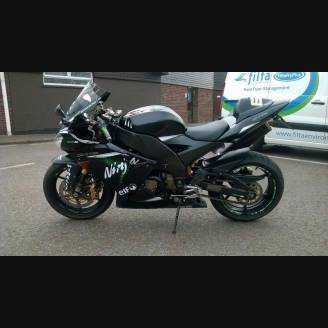 Carene stradali in abs verniciate compatibili con Kawasaki ZX6R 2007 - 2008 - MXPCAV6885