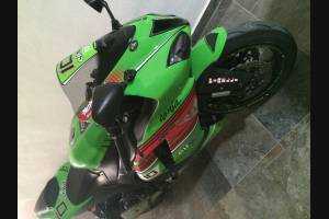 Painted street fairings in abs compatible with Kawasaki ZX6R 2007 - 2008 - MXPCAV6886
