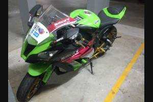 Carene stradali in abs verniciate compatibili con Kawasaki ZX10R 2011 - 2015 - MXPCAV6887