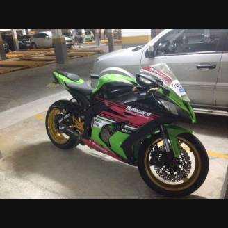 Carene stradali in abs verniciate compatibili con Kawasaki ZX10R 2011 - 2015 - MXPCAV6887
