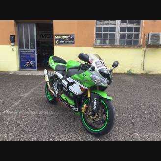 Painted street fairings in abs compatible with Kawasaki ZX10R 2004 - 2005 - MXPCAV6888
